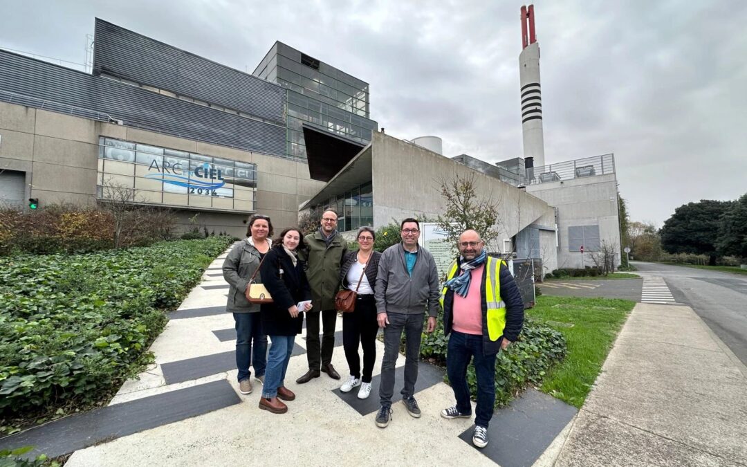 Visite du centre de tri Arc-en-Ciel à Couëron